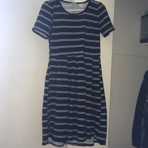 Striped Amelia dress